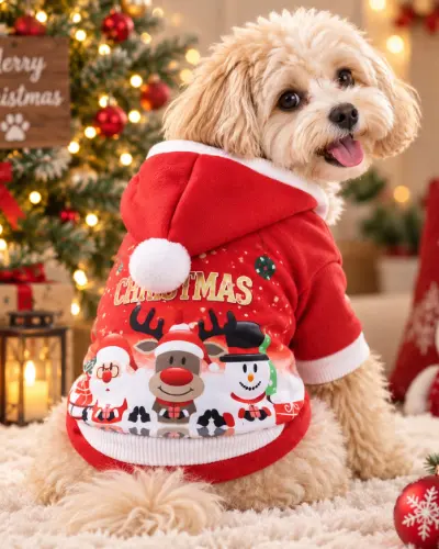 Pull de Noël chats & chiens